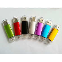 Ept 2 em 1 plástico USB OTG Pendrvive